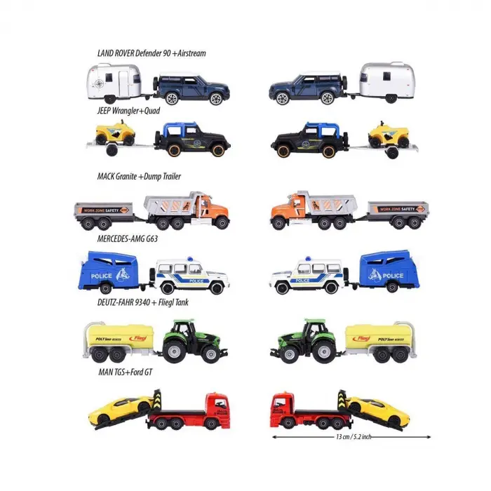 8503002001 City Trailer 6-asst