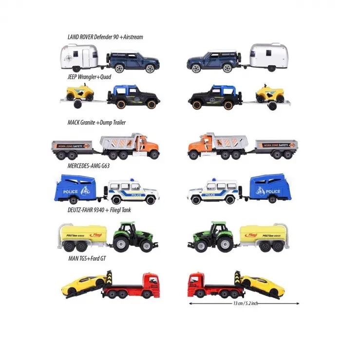 8503002001 City Trailer 6-asst