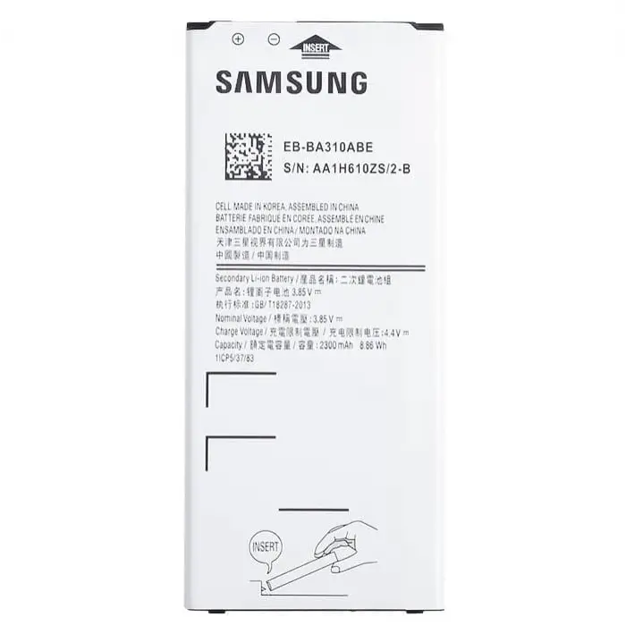 A310 – A3 2016 Samsung Batarya EB-BA310ABE