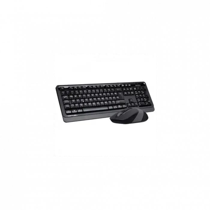 A4 TECH FG1010, Gri, FSTYLER, 2.4Ghz Kablosuz, Türkçe F, Klavye Mouse Set