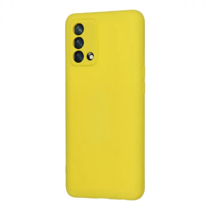 A74 4g Kılıf Nano İçi Kadife  - Sarı