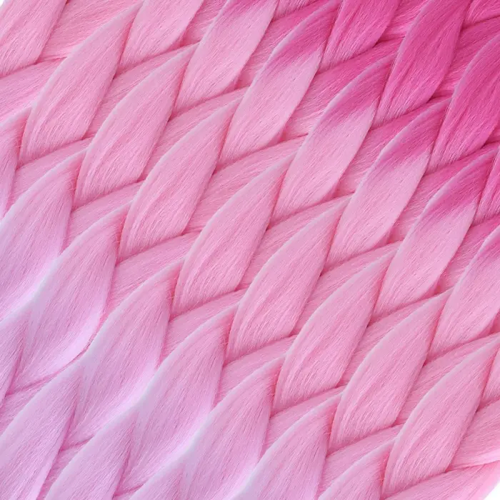 Afrika Örgülük Ombreli Sen  100 Gr. / Koyu Pembe / Açık Pembe / Pembe