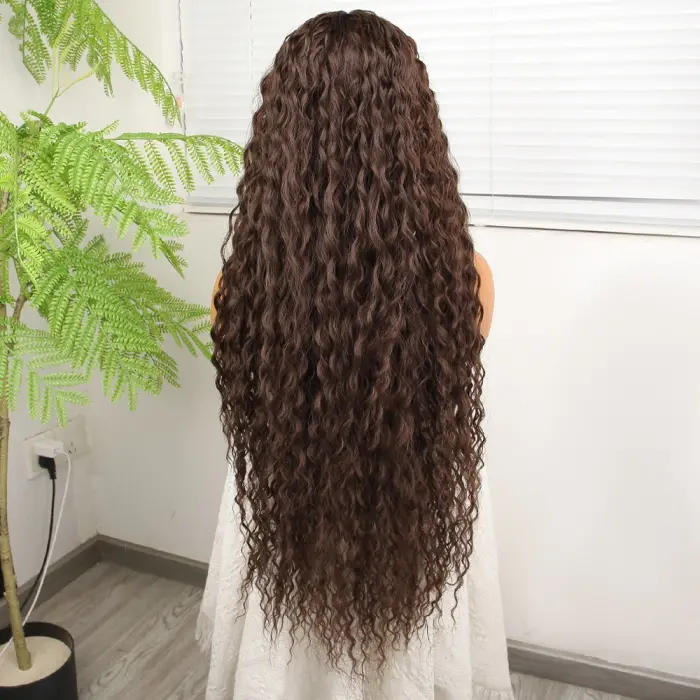 Afro Daa Kumral Fiber Sen Tül Peruk