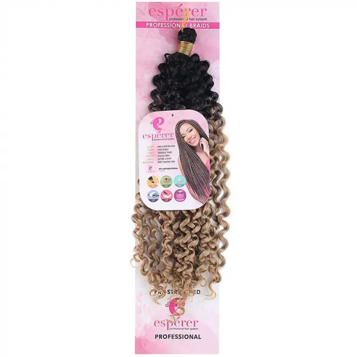 Afro Daası  / Siyah Karamel Ombreli