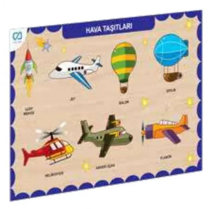 Ahşap Ha Taşıtları Eğitici Set