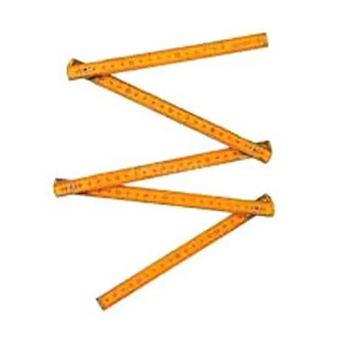 Ahşap Metre 1mt Katlanır Bx40