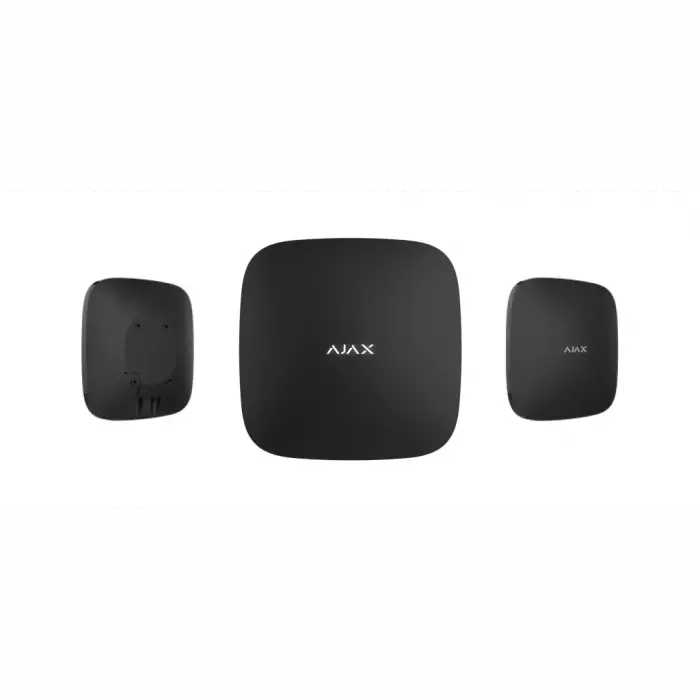 AJAX Hub2 (4G), Kablosuz, Görsel Doğrulamalı,  Alarm Paneli, SİYAH
