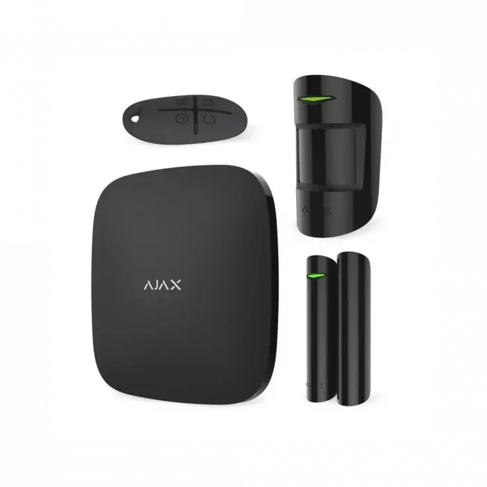 AJAX  StarterKit, Kablosuz, Alarm Kiti, SİYAH