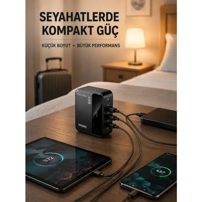 Akıllı Güç Dağılımlı 4 Girişli Şarj İstasyonu