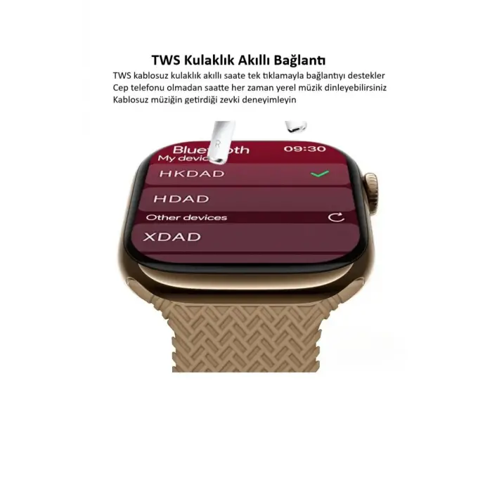 Akıllı Saat | 2.02 AMOLED Ekran | GPS ve Nabız Sensörü | Uyku Takibi | Suya Dayanıklı Gri Model