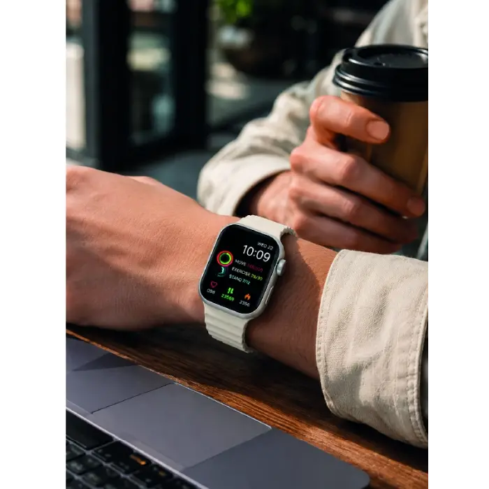 Akıllı Saat 7 Kordonlu Bluetooth Aramalı Nabız ve Dokunmatik Akıllı Saat