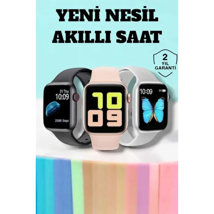 Akıllı Saat Arama Cevaplayan Dokunmatik Ekran Bleutooth Bağlantılı