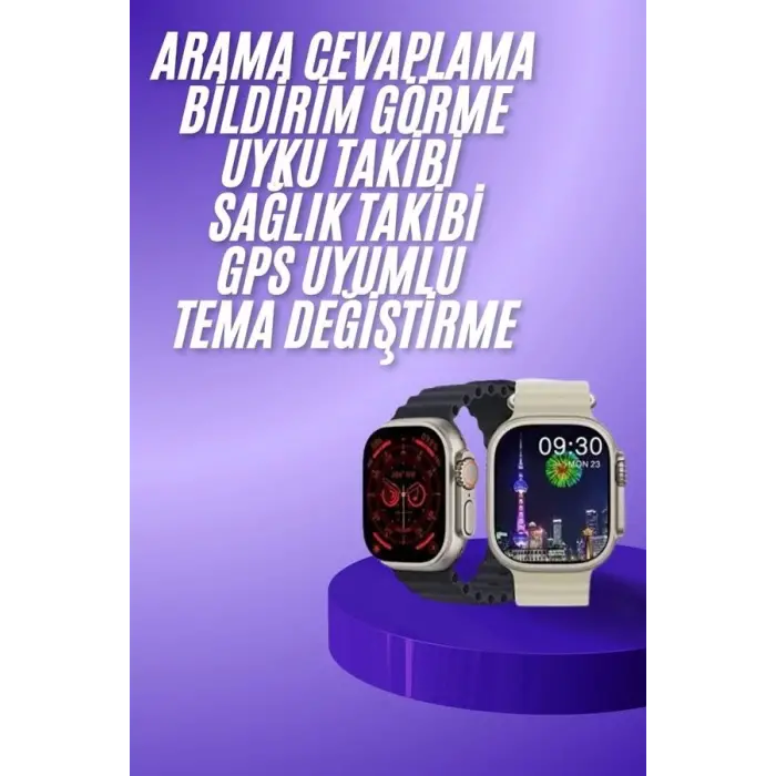 Akıllı Saat Bluetooth Bağlantılı Uyku ve Sağlık Takibi