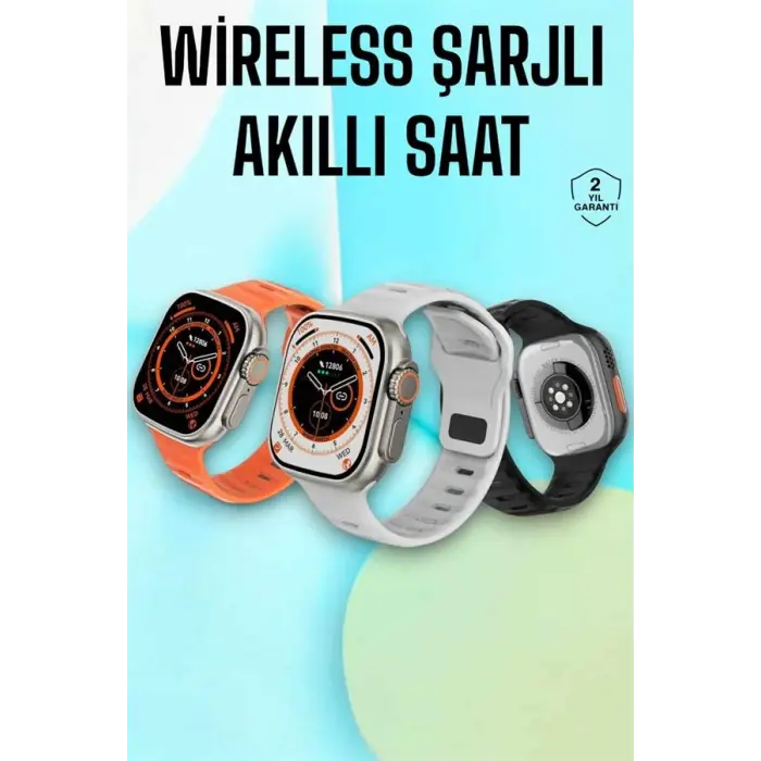Akıllı Saat Nabız Ölçebilen Yeni Nesil GPS ve Adımsayar Özelliği (Kopya)