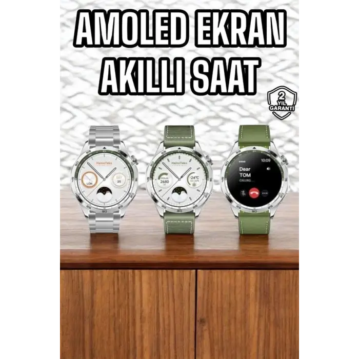 Akıllı Saat Sesli Görüşme Uyku ve Sağlık Takibi NFC Uyumlu