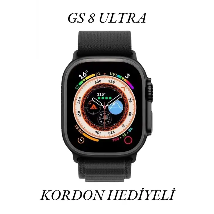 Akıllı Saat Sim Kartlı GPS Nabız Ölçer Adımsayarlı Titanyum Kordonlu Suya Dayanıklı Gümüş