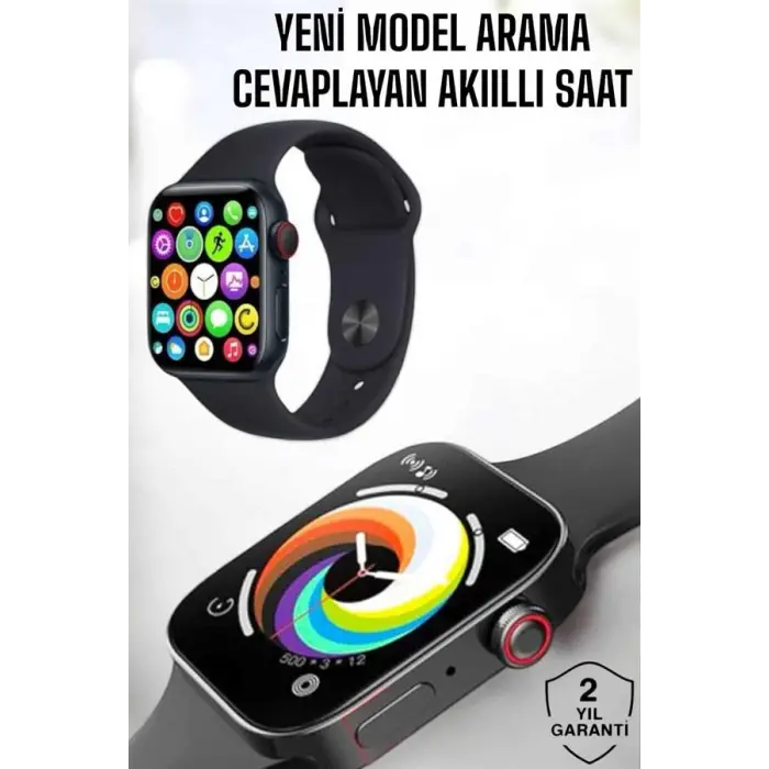 Akıllı Saat Tema Değiştirme Bluetooth Bağlantılı Arama Cevaplayan
