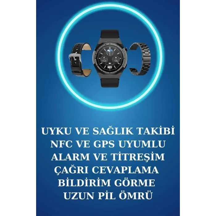 Akıllı Saat ve Kulaklık Seti Bildirim Görme Arama Cevaplama ANC Özelliği