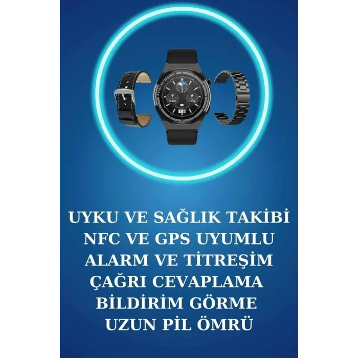Akıllı Saat ve Kulaklık Seti Bildirim Görme Arama Cevaplama ANC Özelliği