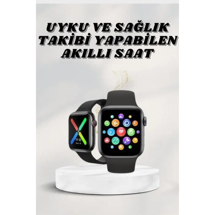 Akıllı Saat Wireless Şarj Yüksek Çözünürlüklü Müzik Dinleme Sesli Cevaplama Yeni Nesil