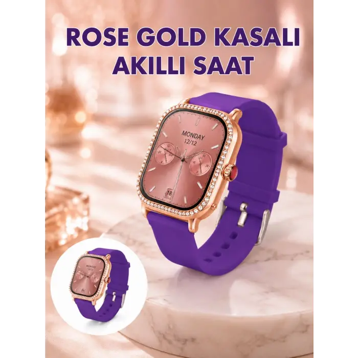 Alarm Takvim ve Hesap Makinesi Özellikli Akıllı Saat