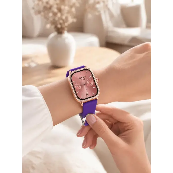 Alarm Takvim ve Hesap Makinesi Özellikli Akıllı Saat