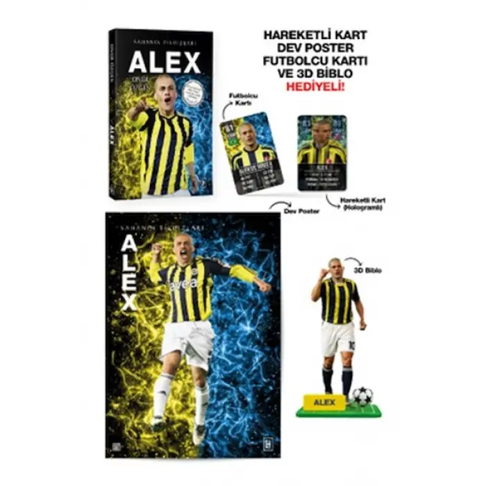 Alex - Sahanın Yıldızları - 3D Biblo Hediyeli!