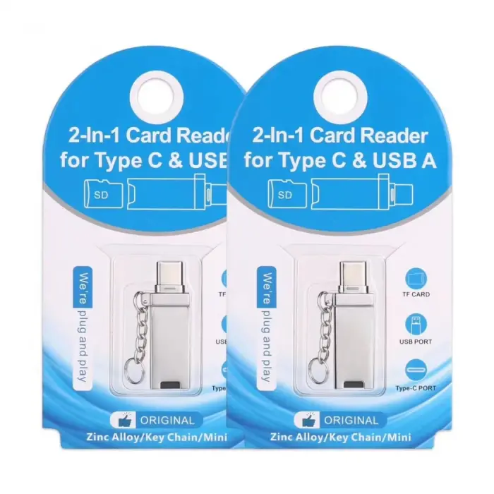 Ally 2in1 Usb Type-C Kart Okuyucu Card Reader-(5775)