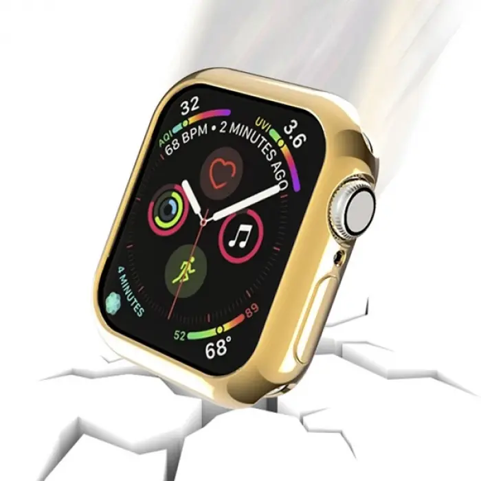 Ally Apple İWatch  40mm 360 Koruma Ultra Slim Silikon Kılıf-(5775)