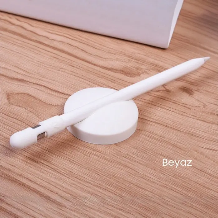 Ally Apple Pencil Kalem Silikon Kılıf Ve Stand-(5775)