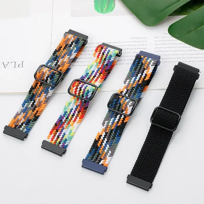 Ally Apple Watch 7-8 41mm 6-5-4 40mm Japon Tokalı Elastik Kayış Kordon 3-2-1 38mm-(5775)