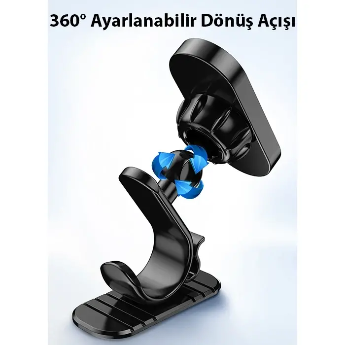 ALLY Araç içi Mıknatıslı Torpido Üstü Cep Telefonu Tutucu-(5775)