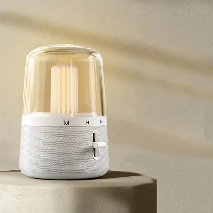 ALLY BS585 Masaüstü Gece Lambası Bluetooth Hoparlör-(5775)