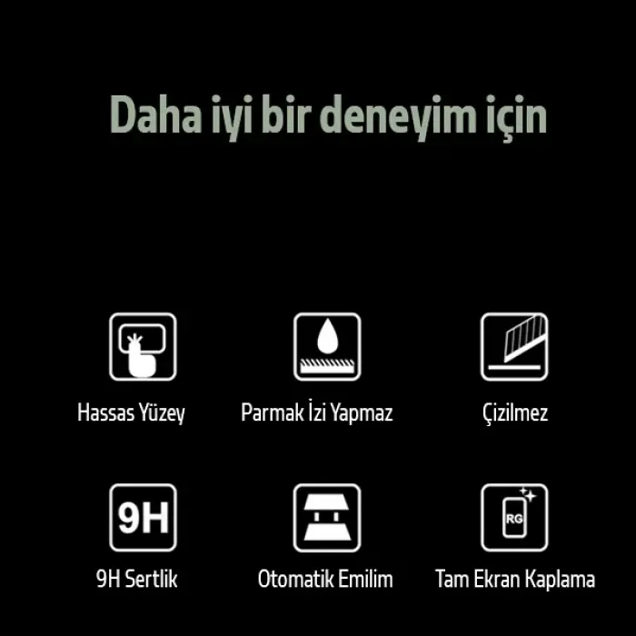Ally Full Kaplama iPhone 13 Mini 5.4 Full Glue Cam Ekran Koruyucu-(5775)