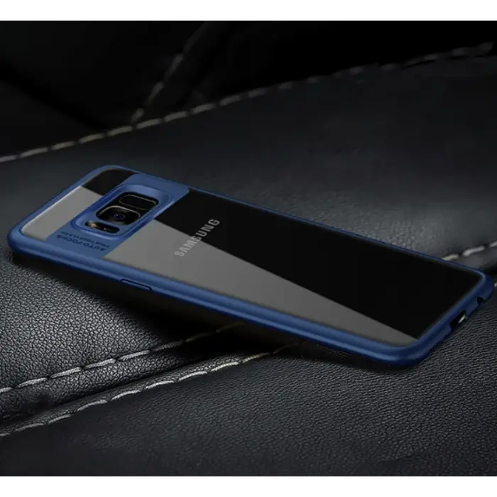 Ally Galaxy Note 8 Darbeya Dayanıklı Şeffaf Silikon Kılıf-(5775)