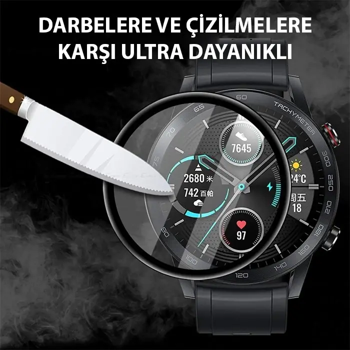 Ally Huawei Watch GT4 41mm PMMA Tempered Cam Ekran Koruyucu-(5775)