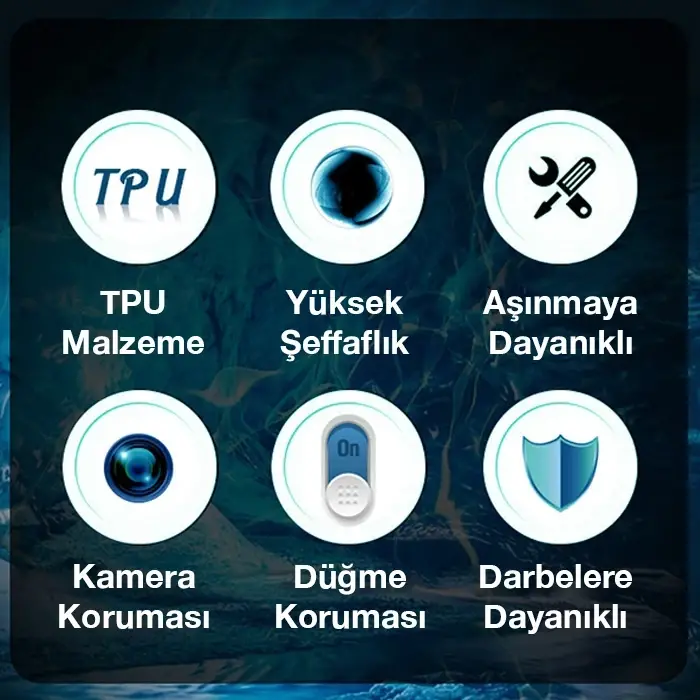 Ally iPhone 11 Pro Max 6.5inç Kılıf Kamera Korumalı Ultra İnce Şeffaf Silikon Kılıf-(5775)