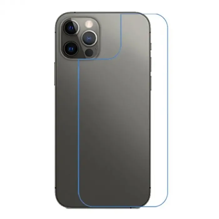 Ally İPhone 12/12 Pro 6.1 İnch Tempered Arka Kırılmaz Cam Koruyucu-(5775)