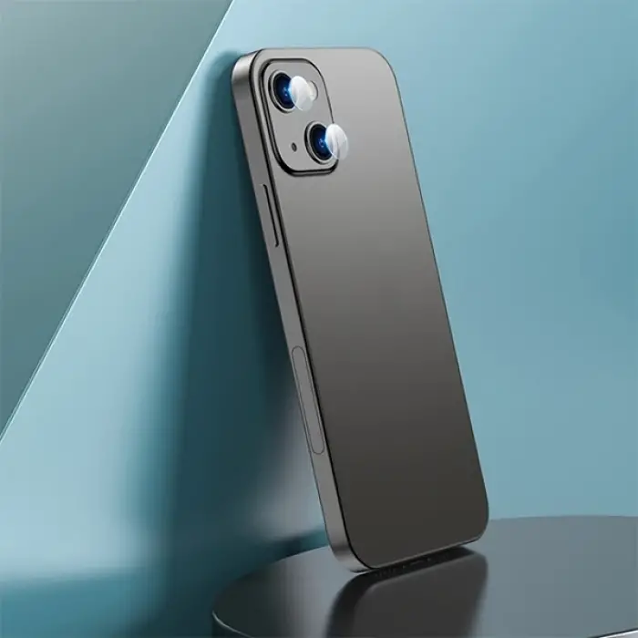 ALLY İPhone 13-13 Mini Tempered Glass Cam Kamera Koruyucu-(5775)