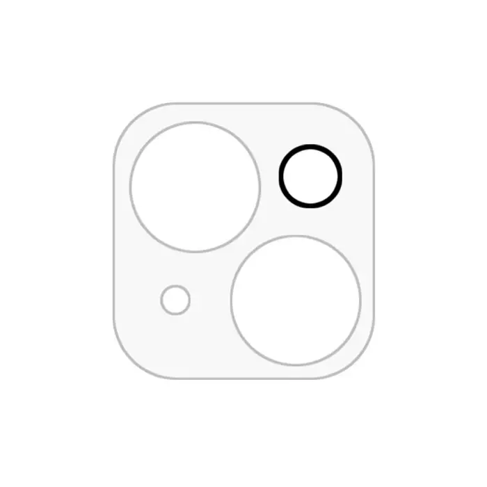 Ally iPhone 15-15 Plus Premium Kamera Lens Koruma Camı-(5775)