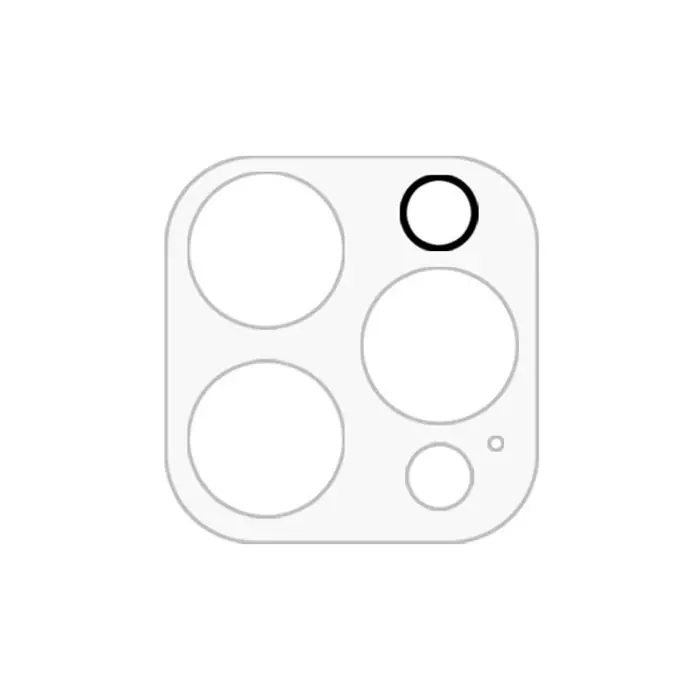 Ally iPhone 15 Pro-15 Pro Max Premium Kamera Lens Koruma Camı-(5775)
