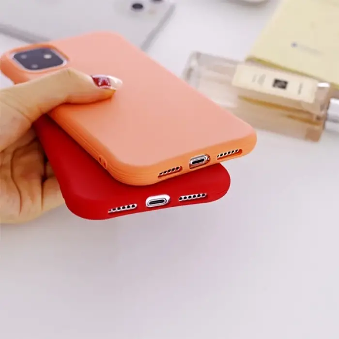 Ally iPhone XS Max 6.5 İnch Shockproof Tpu Soft Slim Silikon Kılıf-(5775)