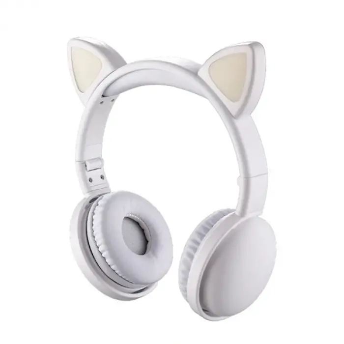 ALLY Kedi Kulak Kulaküstü Bluetooth 5.0 Kablosuz Kulaklık-(5775)