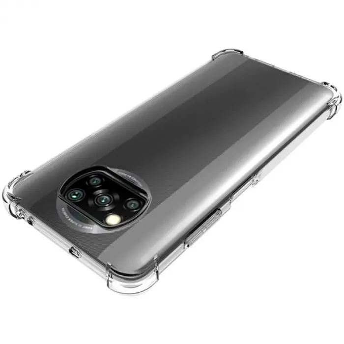 ALLY Poco X3 Anti-Drop Silikon Kılıf Shockproof Kılıf-(5775)