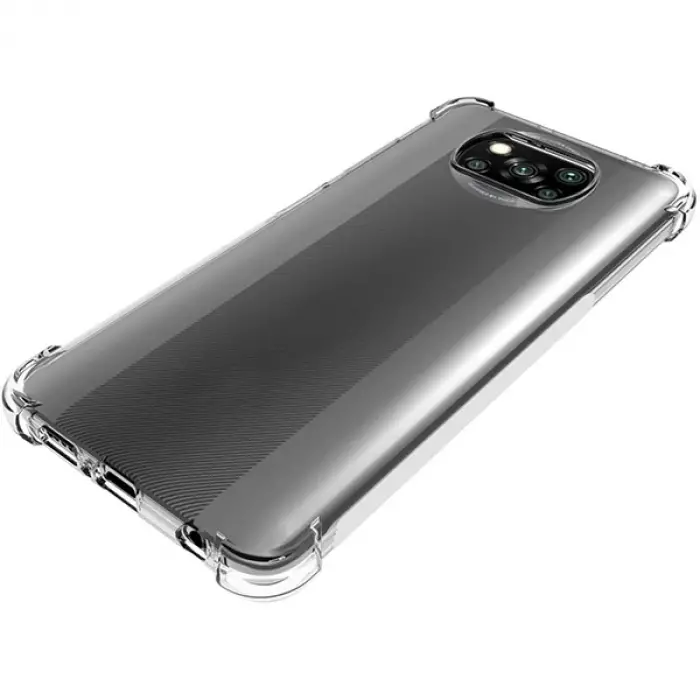ALLY Poco X3 Anti-Drop Silikon Kılıf Shockproof Kılıf-(5775)