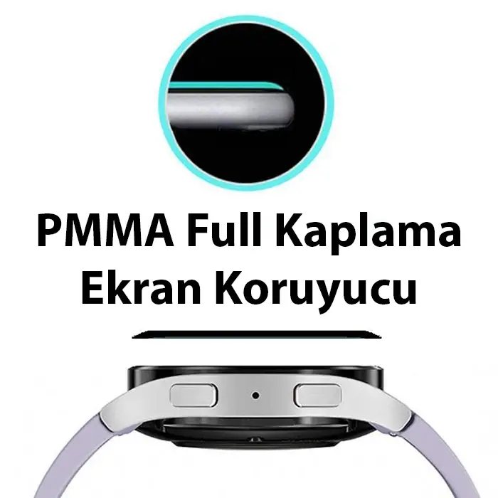 Ally Samsung Galaxy Watch 6 40mm PMMA Cam Ekran Koruyucu-(5775)