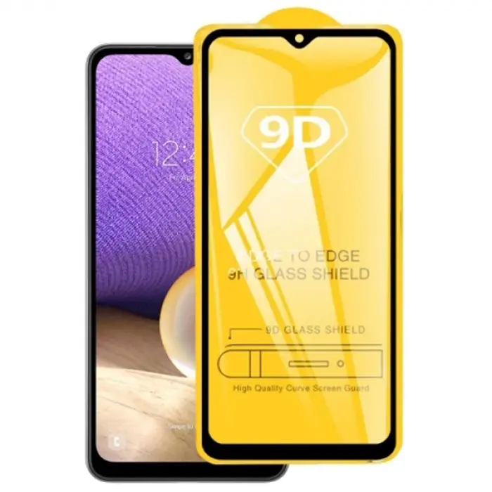 Ally SM Galaxy A32 Full Glue-Tempered Cam Ekran Koruyucu-(5775)