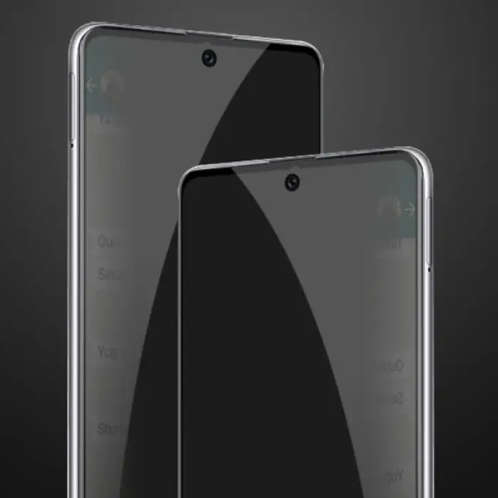 ALLY SM Galaxy A71 3D Full Privacy Gizlilik Tempered Cam Ekran Koruyucu-(5775)