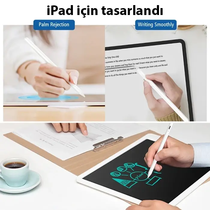 ALLY Universal Active Touch Kapasitif Stylus Tablet-Telefon Dokunmatik Kalem-(5775)