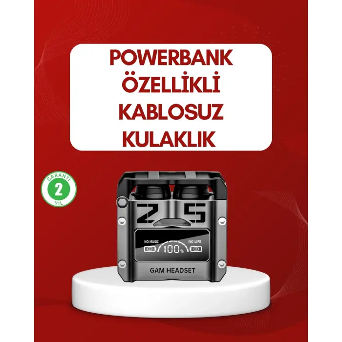 ANC Aktif Gürültü Önleyici Kablosuz Bluetooth Kulaklık